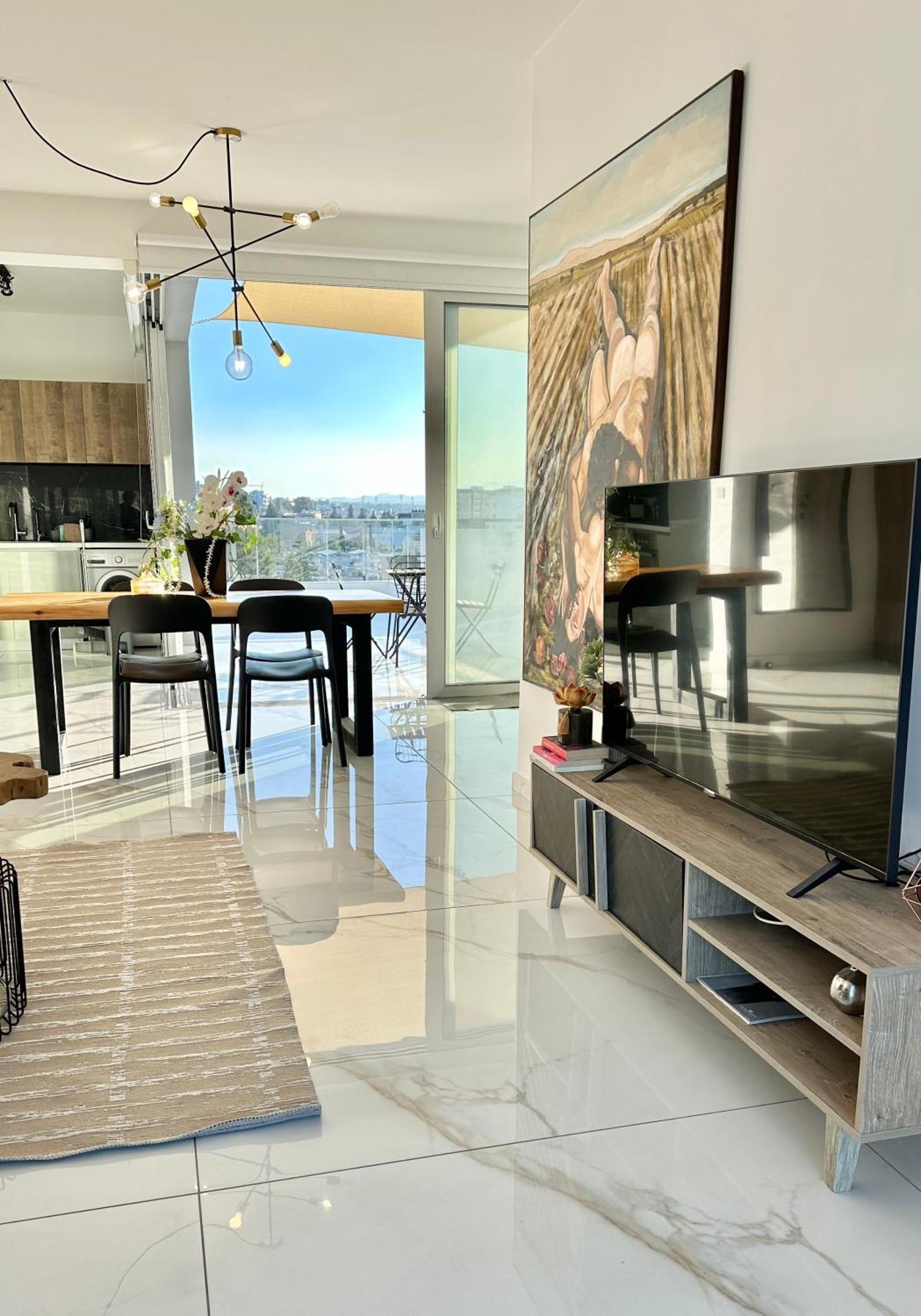 Luxury City Penthouse-Panoramic View-Near Unic Nicosia Luaran gambar
